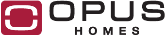 Opus Homes builder logo